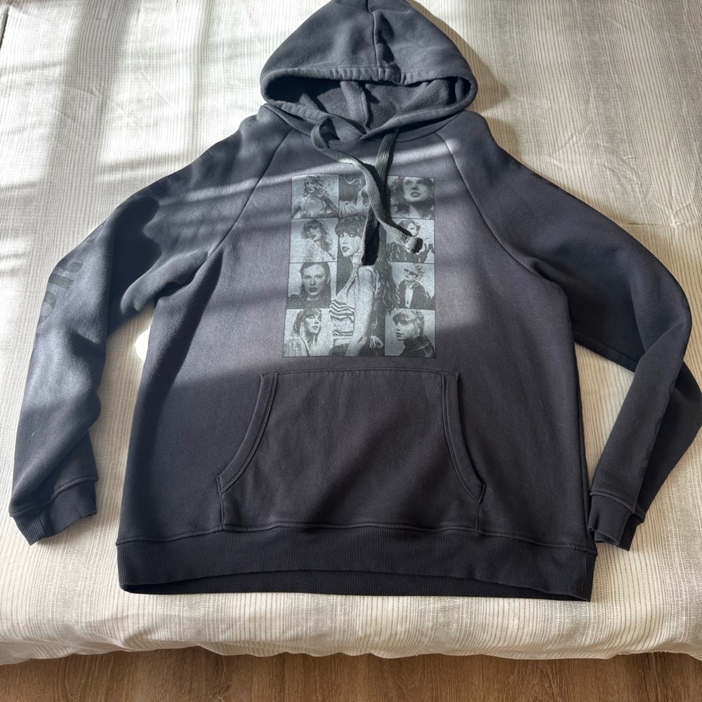 Black Graphic Hoodie